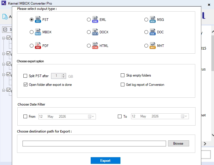 Access MBOX files on any Environment